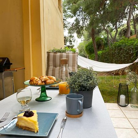 Garden Apartment With Bbq In The Athenian Riviera Εξωτερικό φωτογραφία